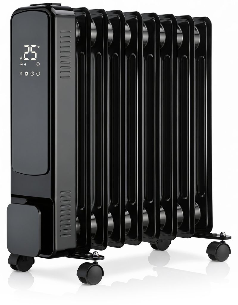 Radiateur électrique à huile Brandson, 2000 W, avec 9 Image du produit 