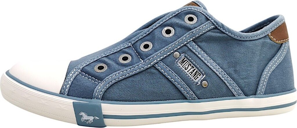 Mustang  Damenschuhe Halbschuhe Slipper Blau Freizeit, Produktbild 