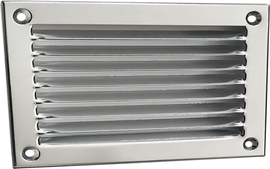 Lüftungsgitter LG 50215 Alu F1 Lamellengitter 180 x 90 mm Zuluft Abluftgitter