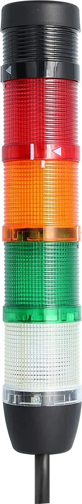 Colonna Luminosa LED STEX24 4 Colori 24V con Cicalino SS50-B4/24