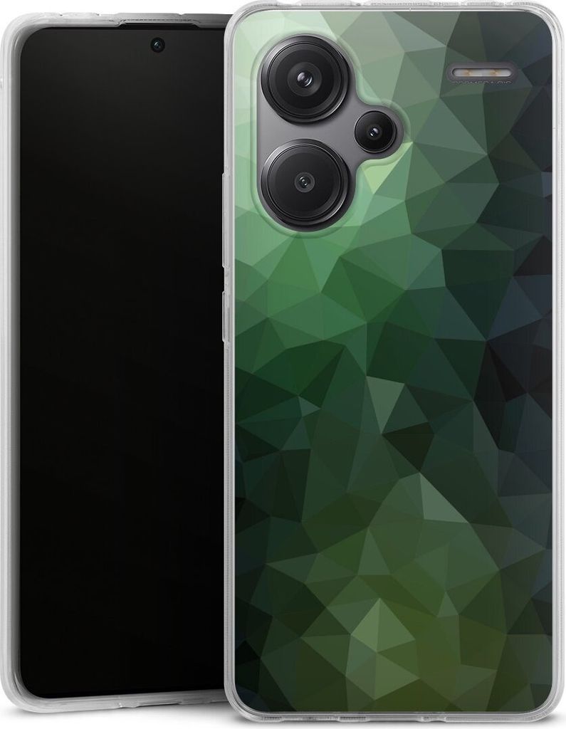 DeinDesign Handyhülle für Xiaomi Redmi Note 13 Pro Plus Silikon Hülle Case Smartphone Schutzhülle Geometric Mosaik Tarnmuster
