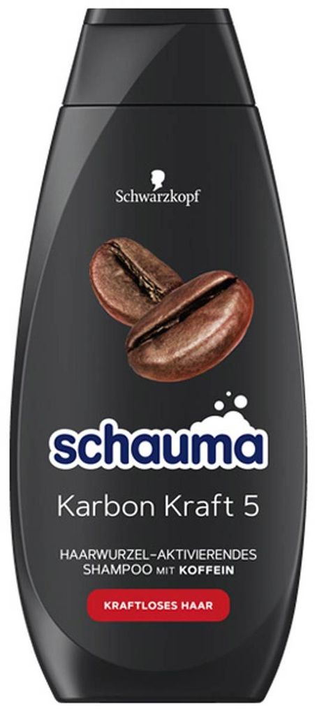 Schauma Szampon Karbon Kraft 5 o zapachu kofeiny i drzewa Zdjęcie produktu 
