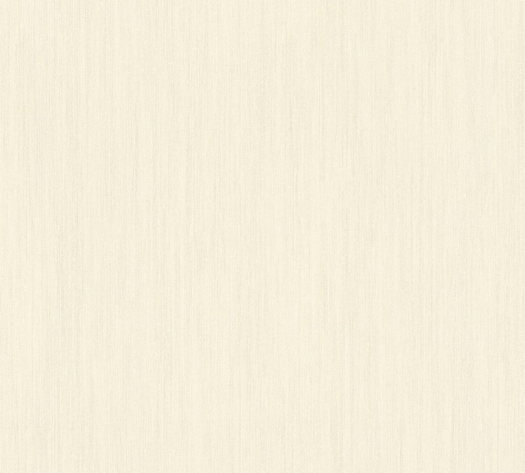 A.S. Création Unitapete Sumatra einfarbige Tapete unifarben Vliestapete creme 10,05 m x 0,53 m