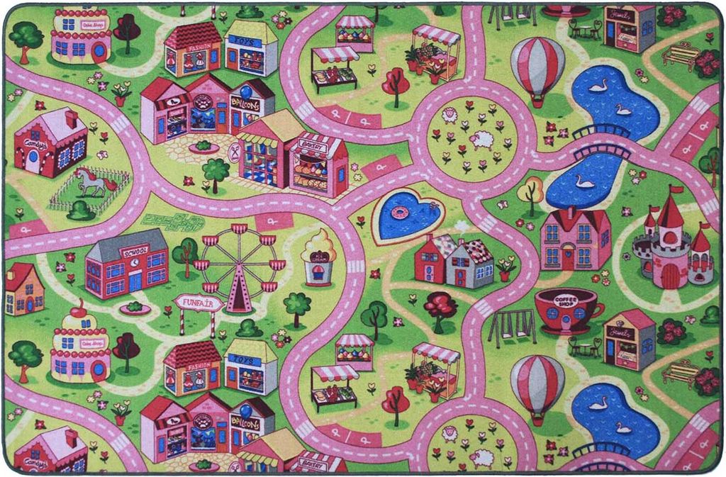 Primaflor Spielteppich SWEET CITY - 140x200cm - Produktbild 