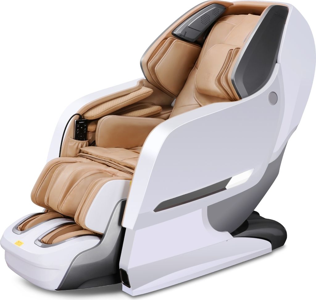 Naipo Massagesessel Shiatsu Massage Stuhl Zero Gravity für Ganzkörper, mit Heizung, SL Track, Klopfen, Kneten, Luft-Massage-System, Bluetooth 3D ...