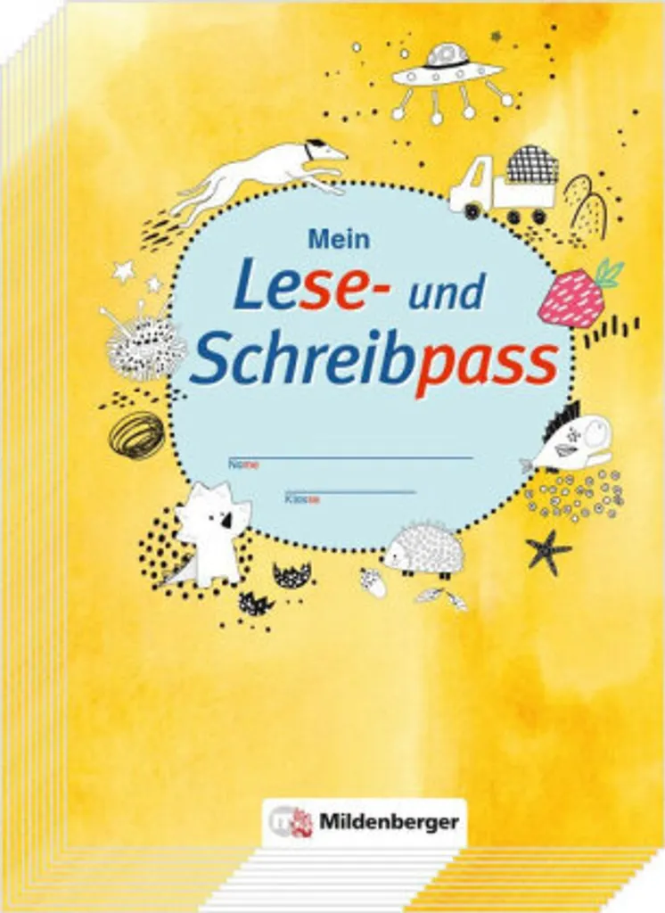 Mein Lese- und Schreibpass VPE 10 pack de 10 livrets apprentissage