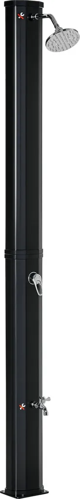 Douche solaire de jardin 35L anti-gaspillage pour eau chaude