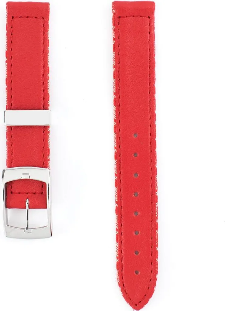 Ricambio Cinturino 679300426 Tommy Hilfiger Rosso in Gomma Silicone