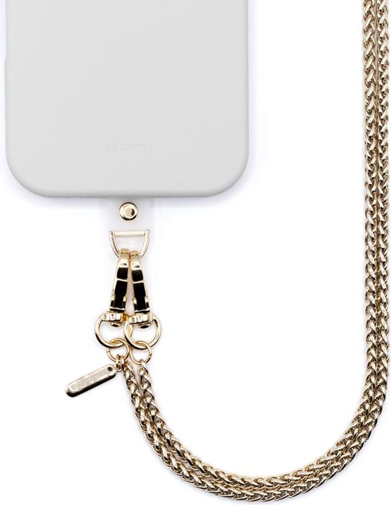 Crong Phone Crossbody – Telefongurt (Gold Link)