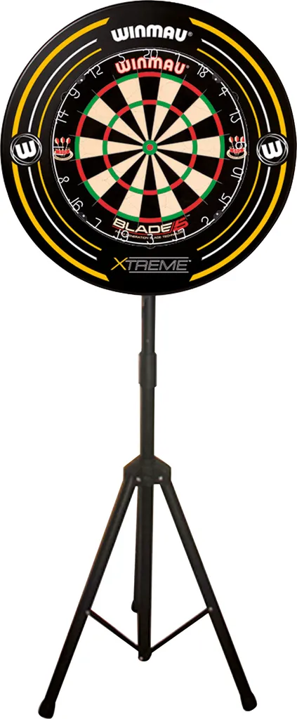 Support de cible fléchettes portable Grandslam pour jouer sans fixer au mur