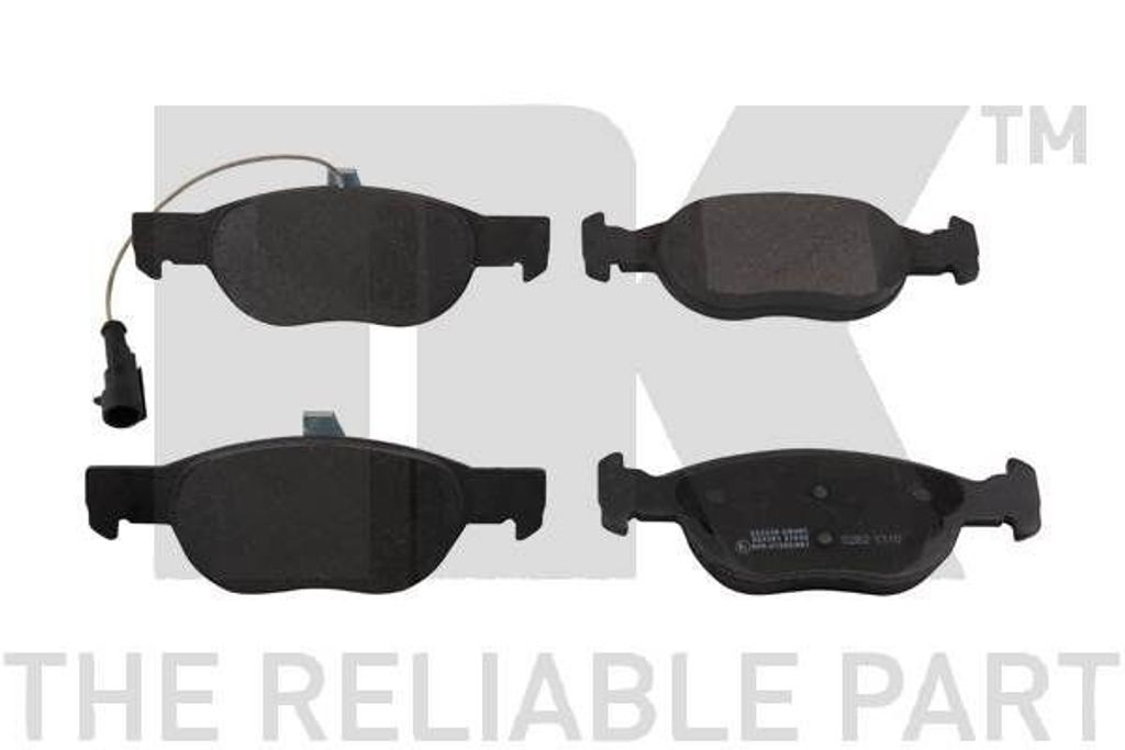 NK Bremsbeläge Satz Vorne Bremsklötze für FIAT BRAVO I (182) 222339