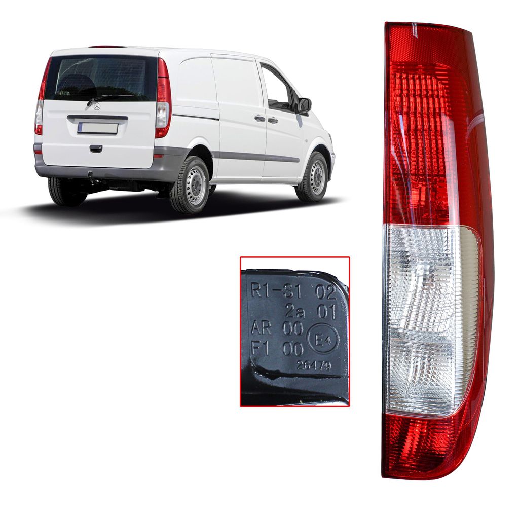 Tylne światło tylne prawe do Mercedes Vito W639 03-14 Zdjęcie produktu 