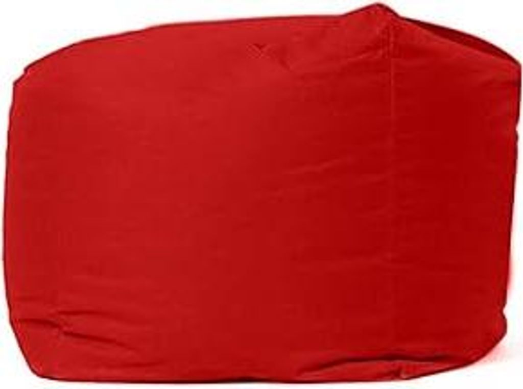 Pouf für den Garten, Rot