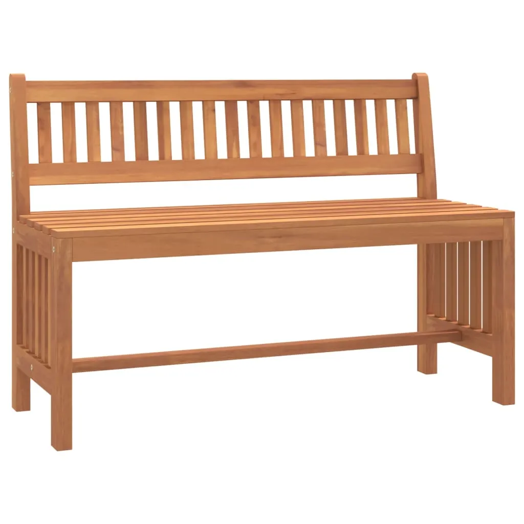 Banc de jardin 110 cm en bois d'eucalyptus imputrescible et solide