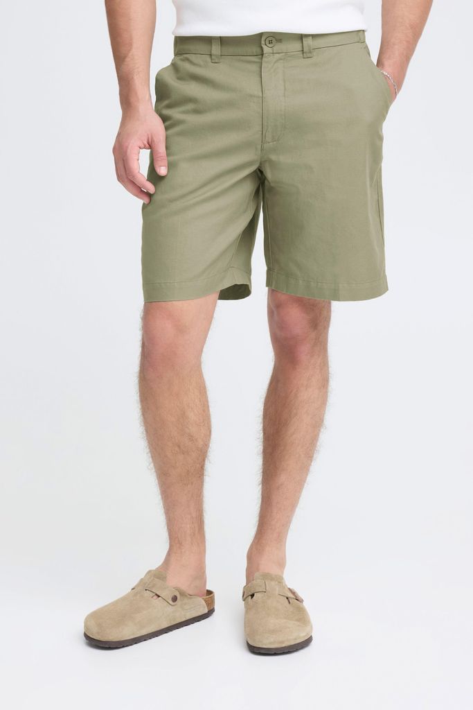 Casual Friday CFSarup Herren Leinenshorts kurze Leinenhose Bermuda Baumwollmischung Regular Fit