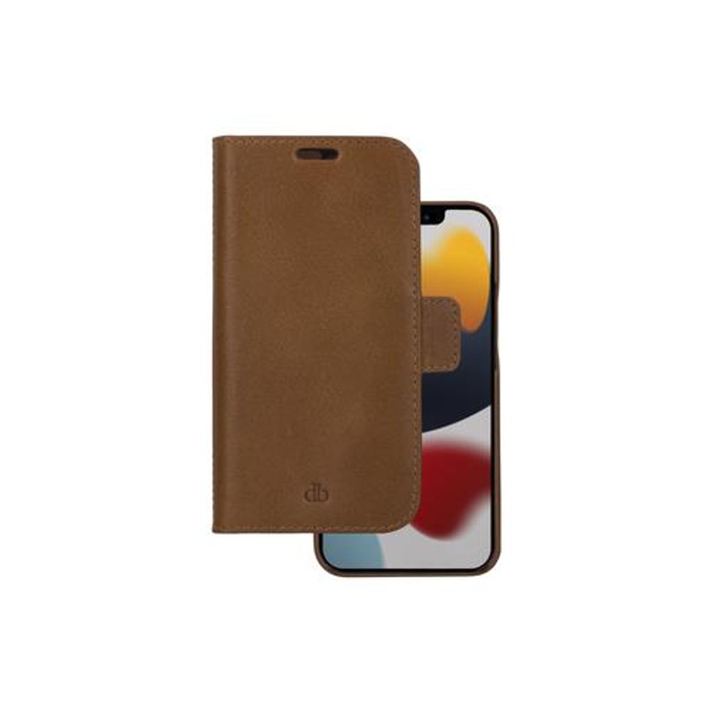 dbramante1928 Lynge, Geldbörsenhülle, Apple, iPhone 13 Pro, 15,5 cm (6.1"), Braun