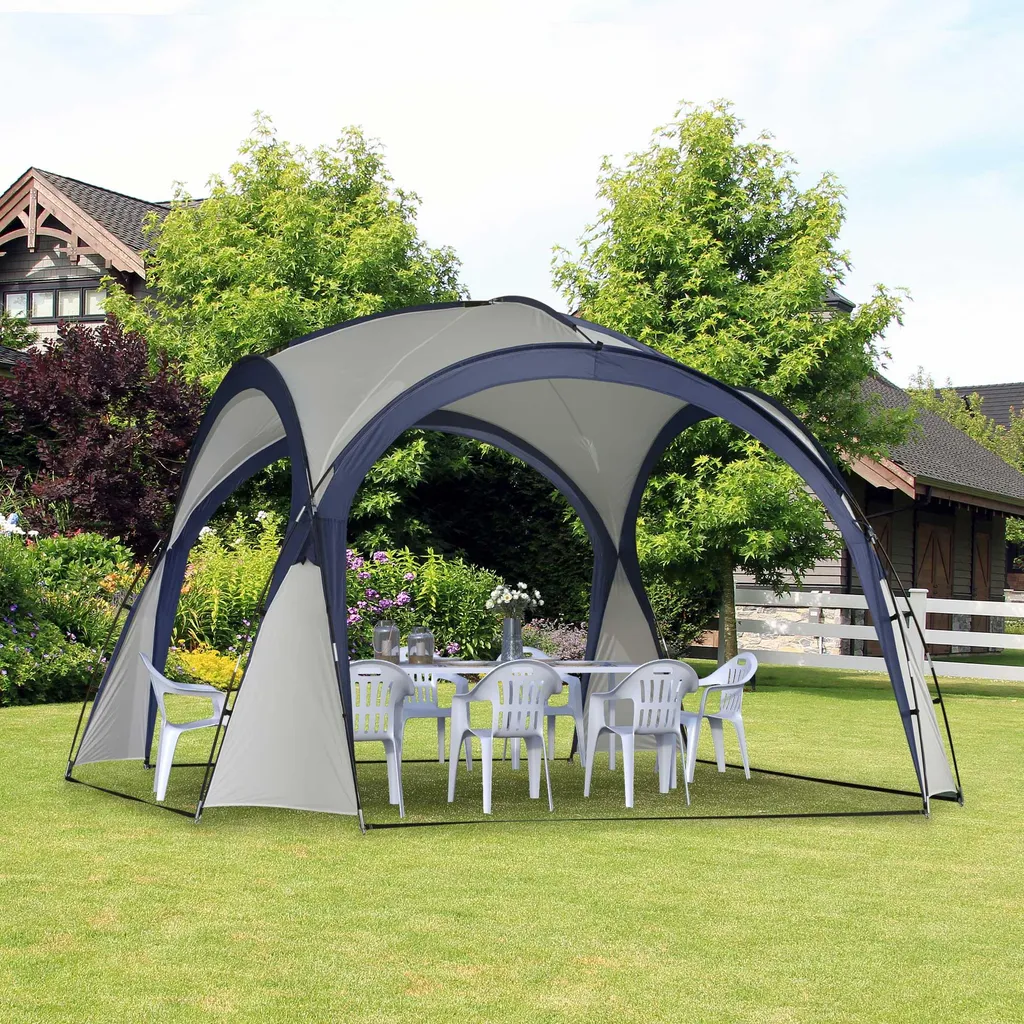Tente de camping pour camping-car et jardin abri de fête multi-usage 3,5m