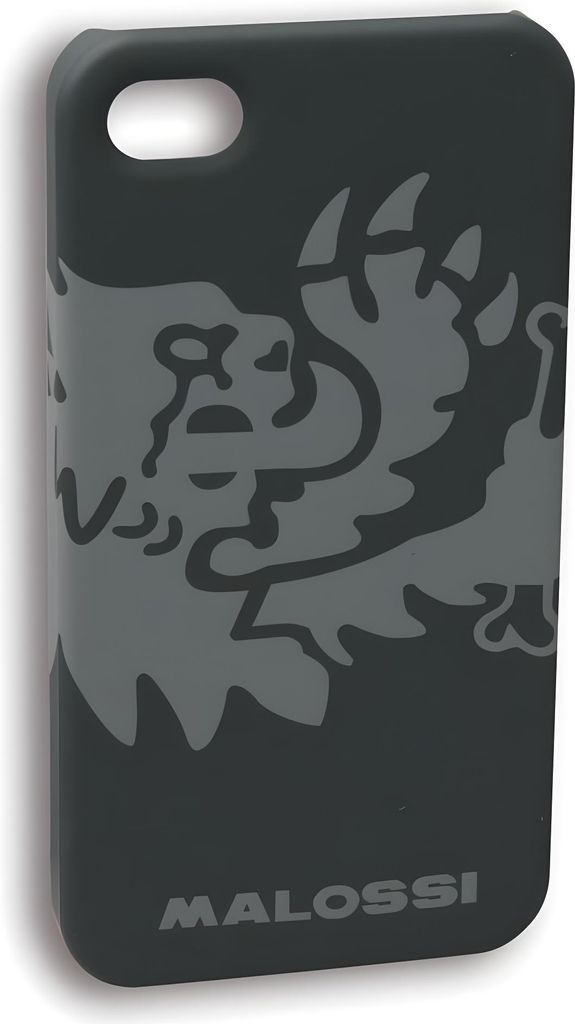 IPhone 4 - 4S Malossi Handy Bumper Case Hülle, Löwe, schwarz