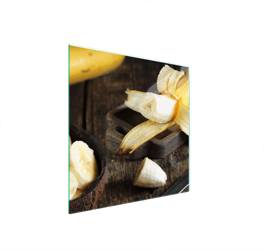 Prezzo Shock Pannello Vetro 50x52 Banane | Coprifornelli Offerta