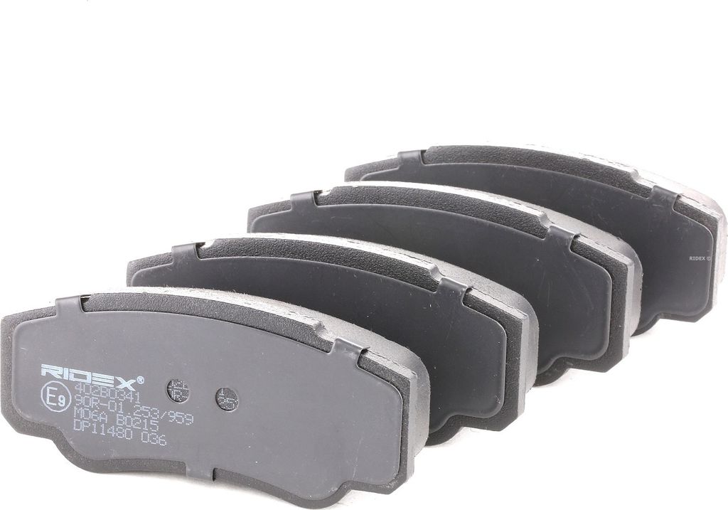 RIDEX 402B0341 - OE 425246 Bremsbeläge, Hinten für Jumper, Ducato, Boxer