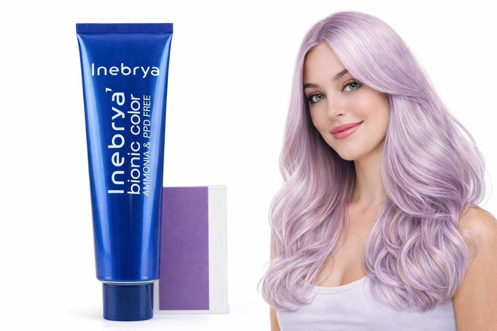 Inebrya Bionic Color Chic Violet Haarfarbe Toner 100 ml Produktbild 