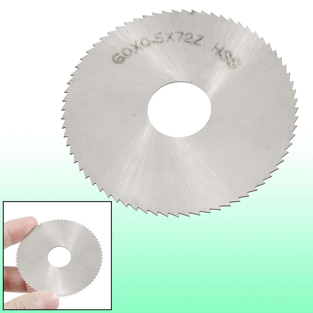 S?geblatt fš¹r Einstreichs?ge, Au?endurchmesser: 60?mm; St?rke: 0,5?mm, 72?Z?hne, HSS de