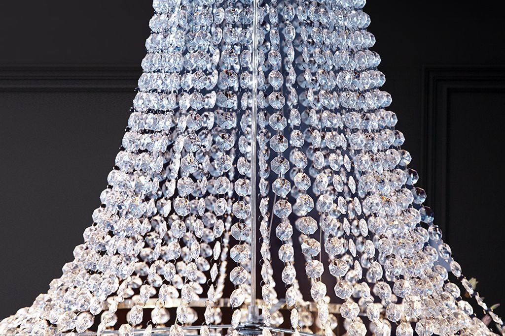 Barock Kronleuchter ROYAL XL 105cm Hängelampe Deckenleuchte Produktbild 5