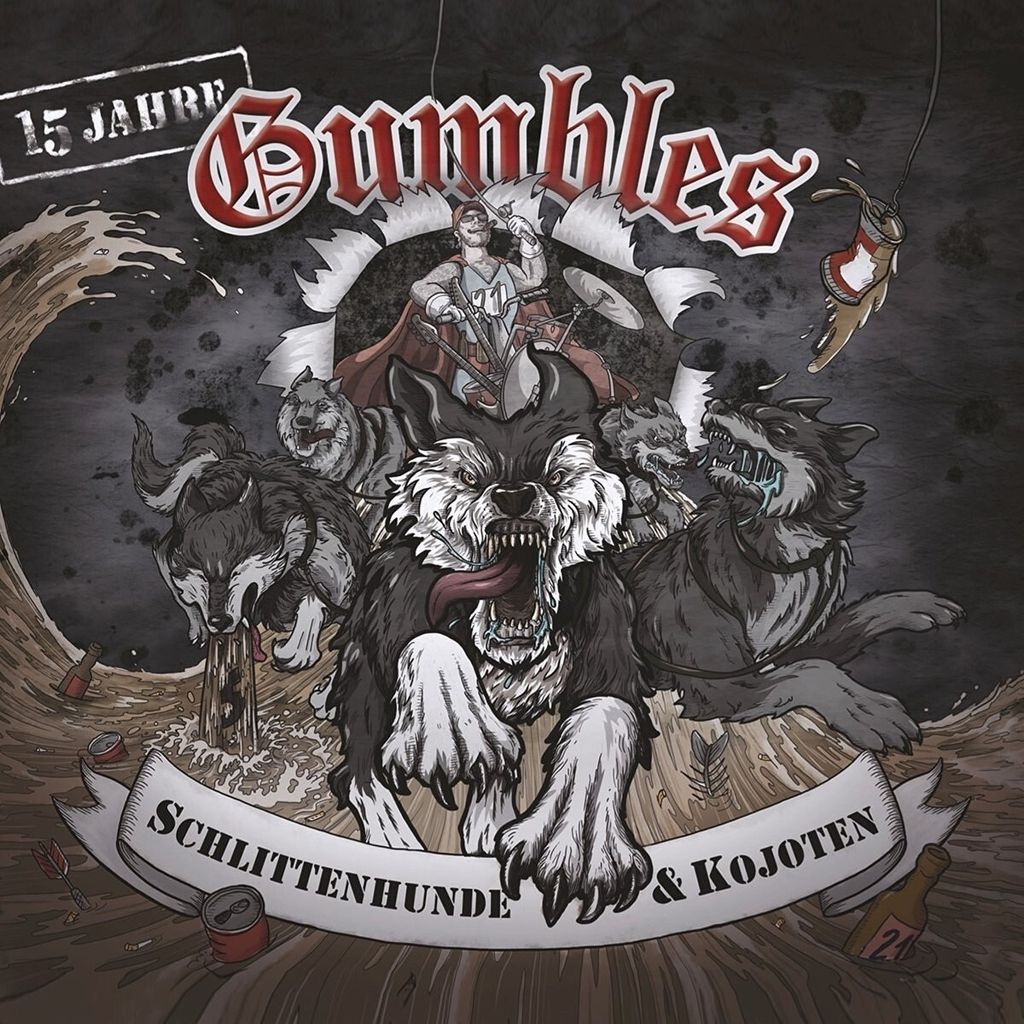 Gumbles-Schlittenhunde & Kojoten