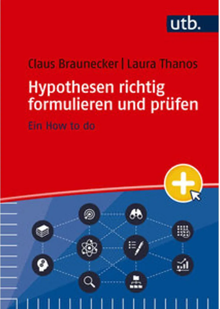 Manuel de méthodologie Hypothesen richtig formulieren und prüfen Broché