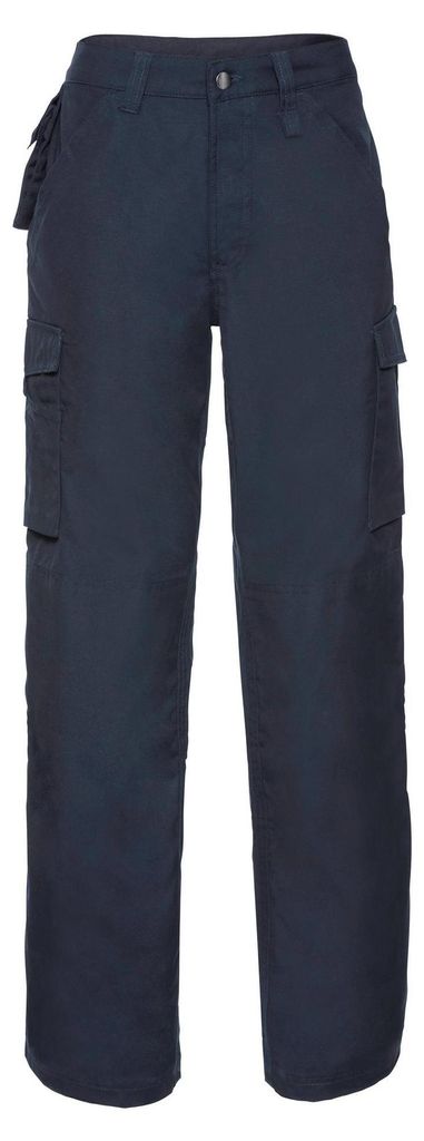 Russell Work Wear Herren Arbeitshose, robust, Standard-Beinlänge FK685 (W42 x Regulär) (Marineblau)