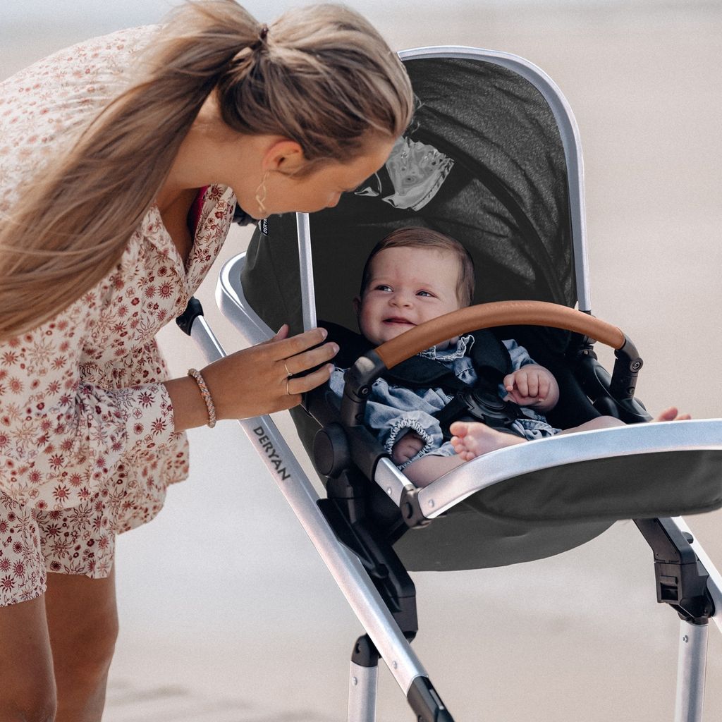DERYAN Evy V2 Kinderwagen 2in1 - Duo Kinderwagen - Produktbild 8