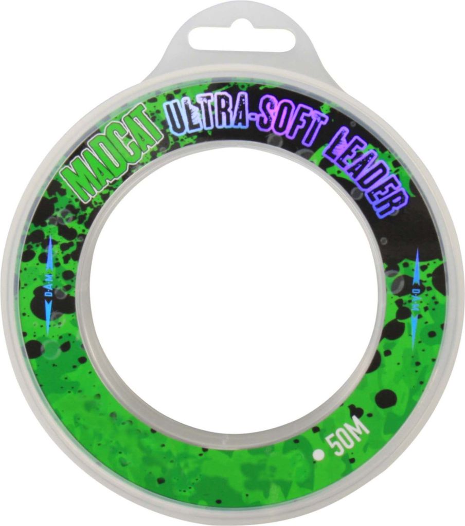 MADCAT Ultra-Soft Mono Leader Transparent 1,00 mm 50 m 50 kg Angelleine