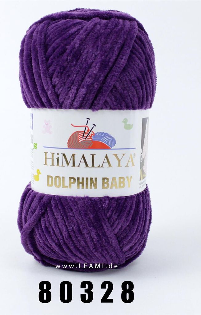 Himalaya Dolphin BABY (100g/120m) H 80328 dunkellila Produktbild 