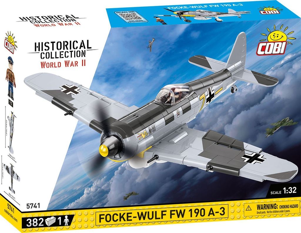 Cobi Focke Wulf 190 A-3 1:32  #5741 (382 Teile)