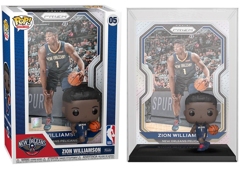 NBA New Orleans - Zion Williamson 05  - Funko Trading Cards Produktbild 
