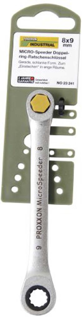 Proxxon 23241 MICRO-Ratschenschlüssel 8 x 9 mm