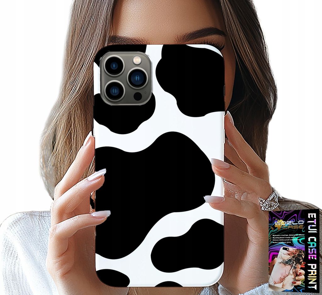 Hülle Für Iphone 11 Pro Max - Schwarz-Weisse Kuhflicken, Modische Designs