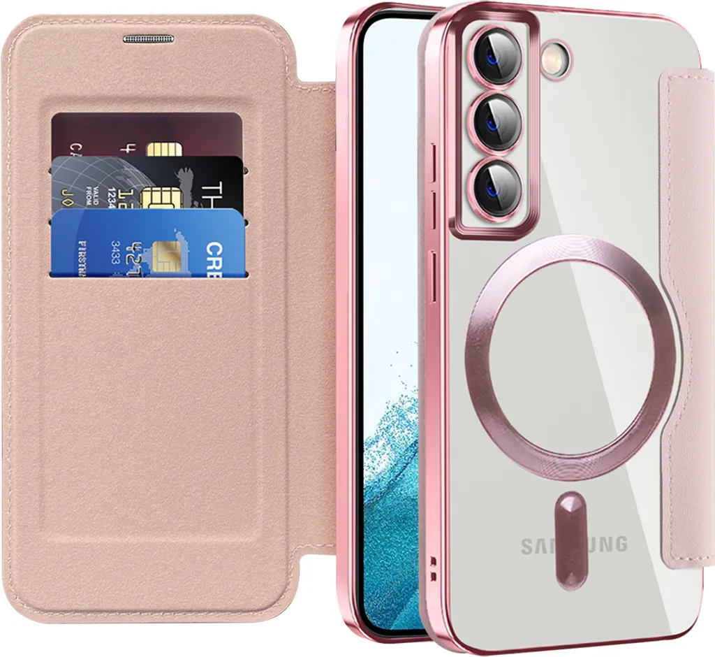 Custodia Rosa Samsung S22 MagSafe - L'Accessorio Glamour Definitivo