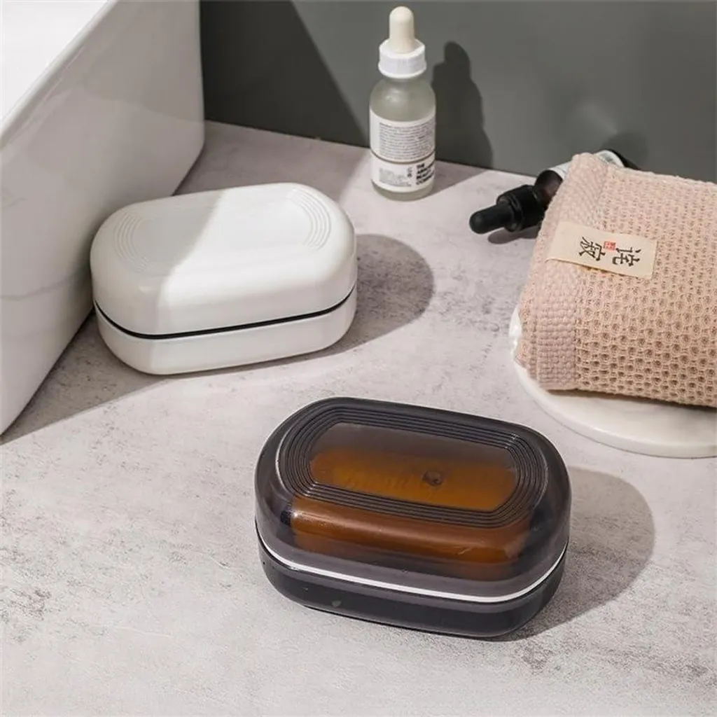 Porte-savon portable pour sport et camping - Boîte savon hermétique