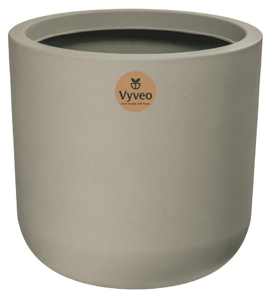 Vyveo - Blumentopf Orena - Beige - 36x35 Produktbild 