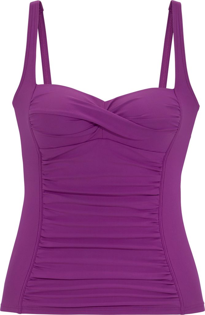 LASCANA Tankini-Top beere Größe 46 Cup B