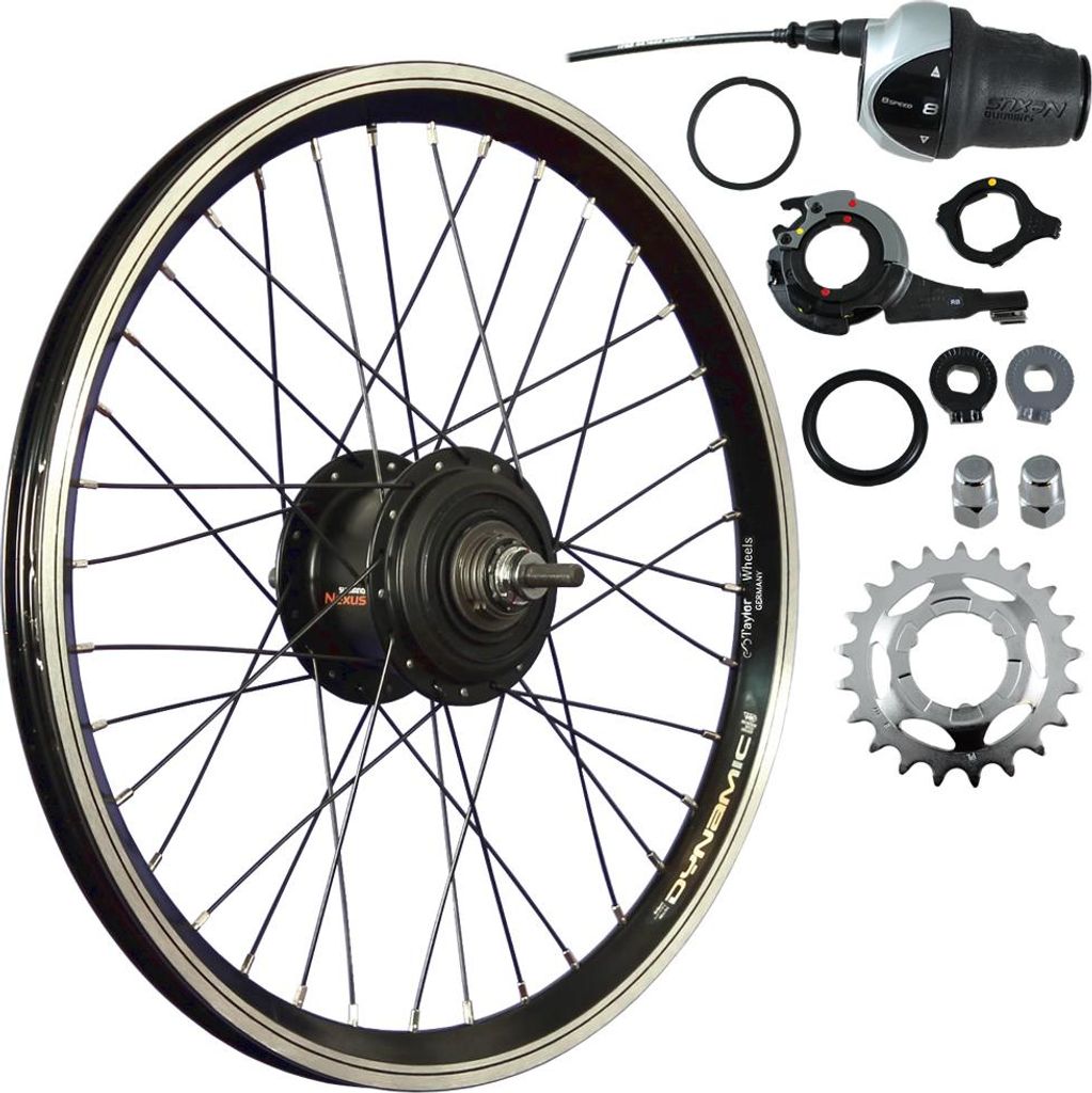 20 Zoll Hinterrad Dynamic 4 Shimano Nexus Inter-8 SG-C6000 Produktbild 
