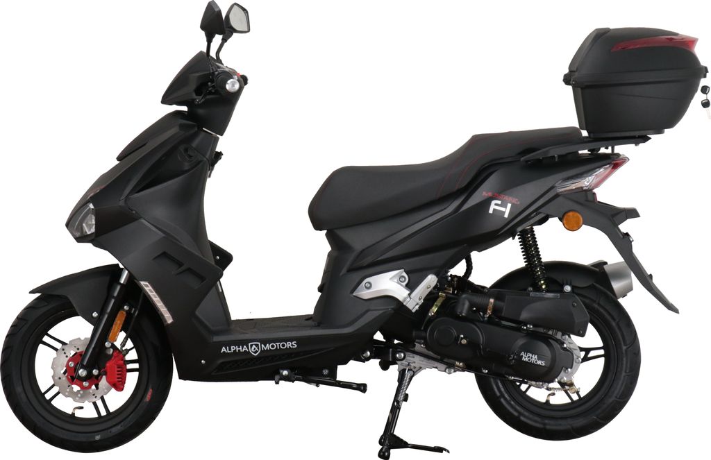 Motorroller Mustang FI 50 ccm 45 kmh EURO 5 mattschwarz Produktbild 5
