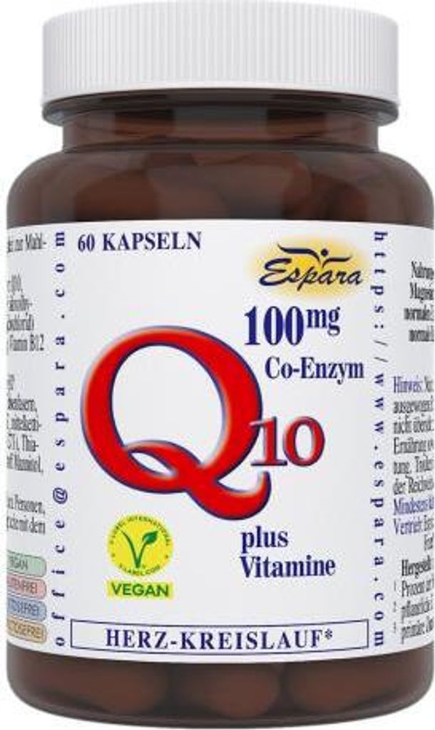 Espara Q10 200 mg Co-Enzym Kapseln, 60 St. Kapseln