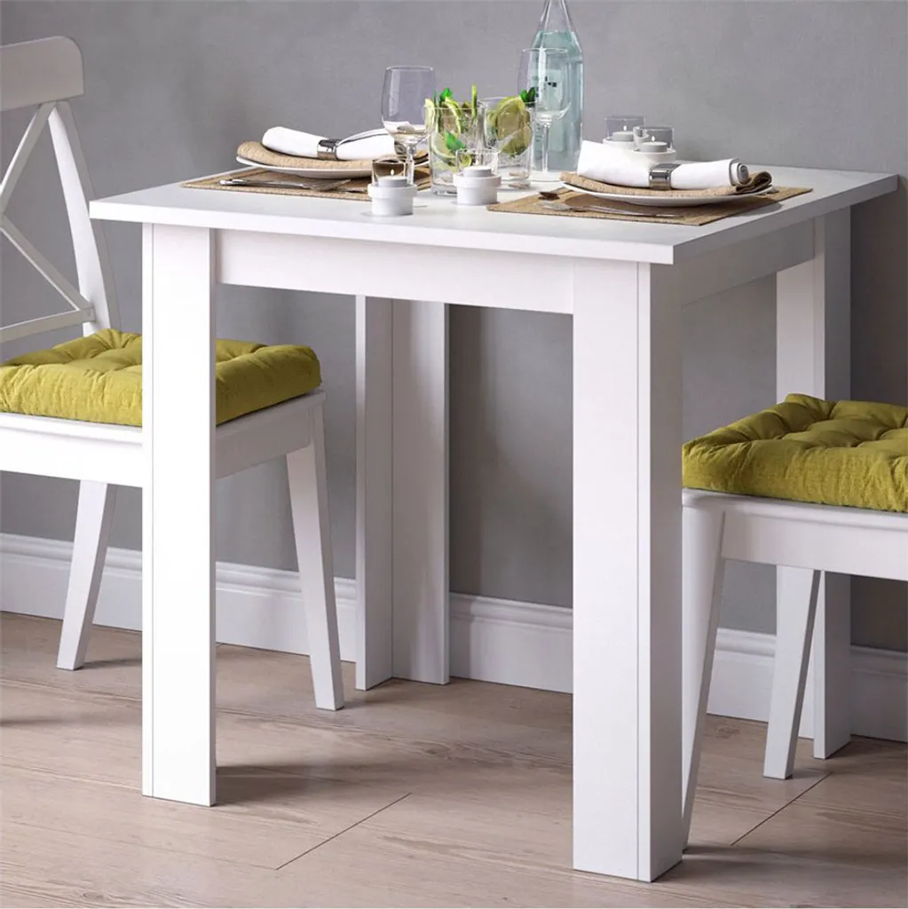Table VICCO Karlos 80x80 cm : la solution pour petits appartements - 5