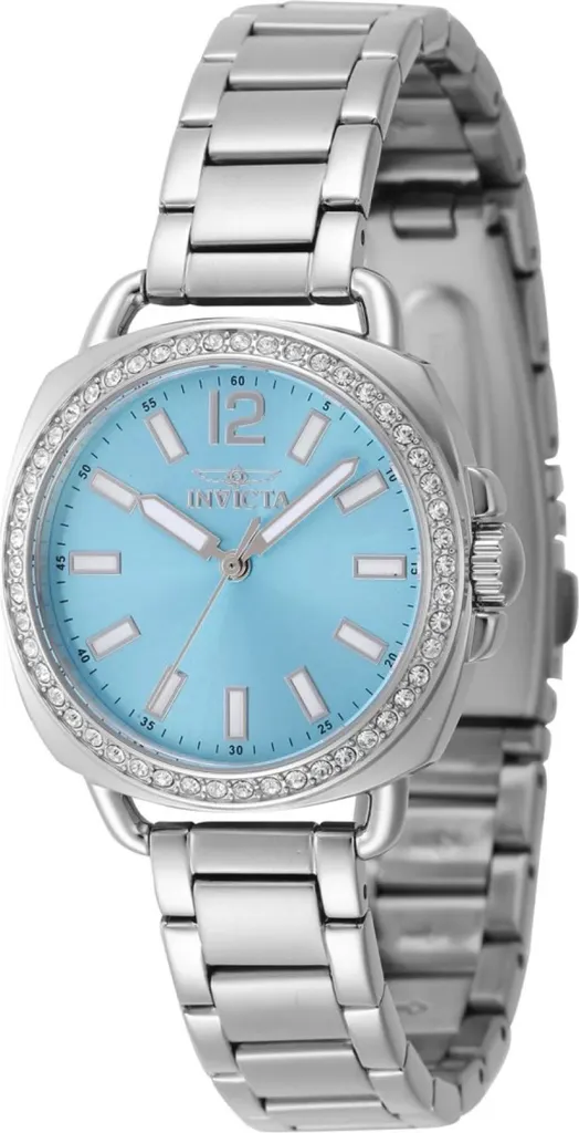 Orologio Invicta Wildflower 47327 Donna - Acciaio e Quadrante Blu