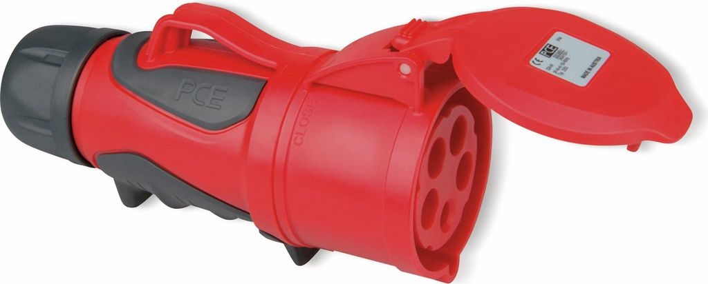 PCE CEE-Kupplung GRIP, 32 A, 5-polig