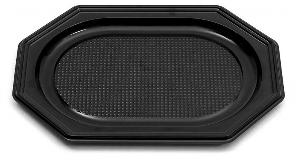 10 Catering- Trays schwarz, 350 x 250 x 20 mm, 1165, A Produktbild 