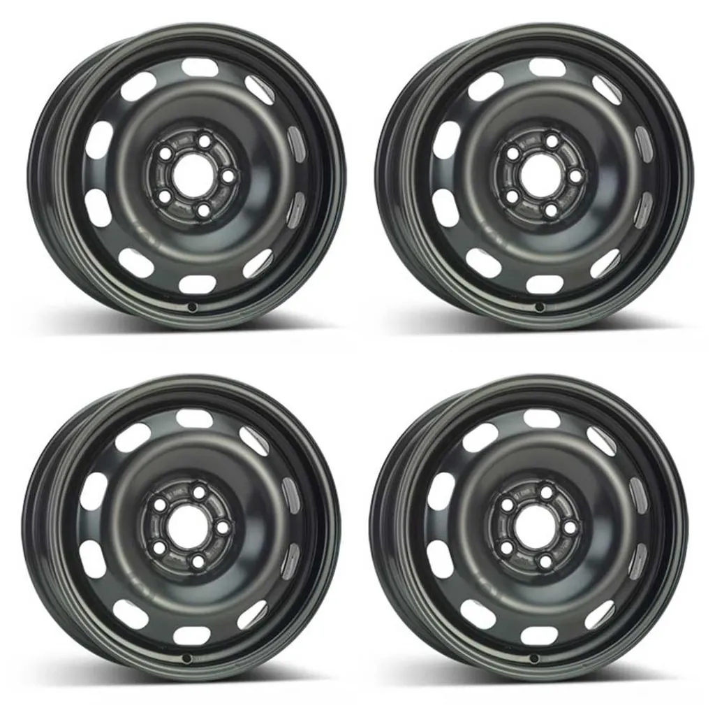 Lot de 4 jantes en acier 15 pouces Alcar 8380 pour VW Beetle et Polo
