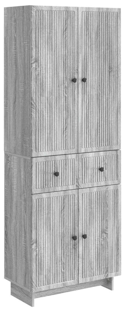Schrankset 2 pcs 66 x 34,5 x 90 cm Holzwerkstoff